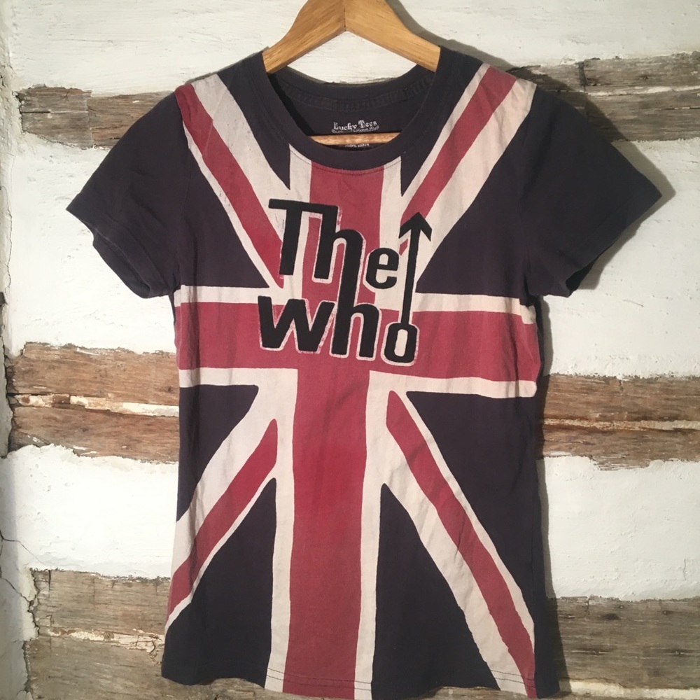The Who Band T-shirt Lucky Brand Small music tee